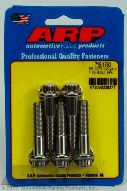 ARP 3/8-24 x 1.750 12pt 7/16 wrenching SS bolts - Klik om te sluiten