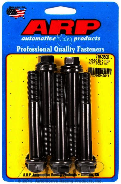 ARP 1/2-20 x 3.500 hex black oxide bolts - Klik om te sluiten