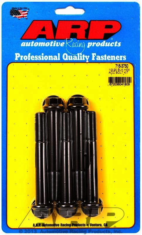 ARP 1/2-20 x 3.750 hex black oxide bolts - Klik om te sluiten