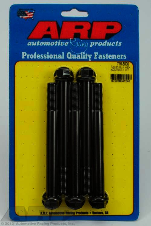 ARP 1/2-20 x 5.000 hex black oxide bolts - Klik om te sluiten