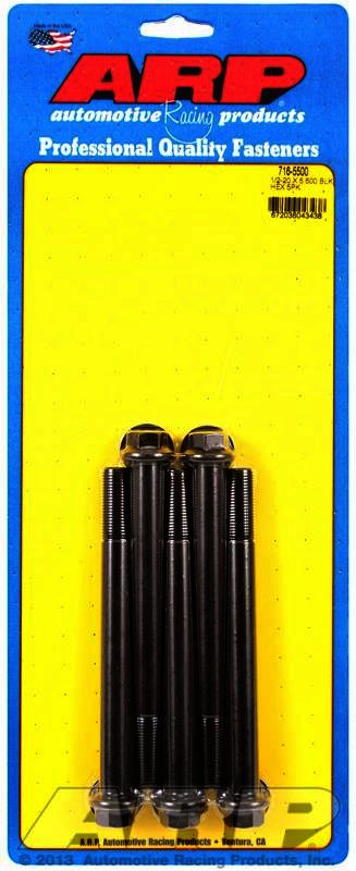 ARP 1/2-20 x 5.500 hex black oxide bolts - Klik om te sluiten