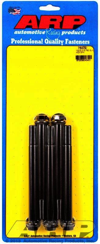 ARP 1/2-20 x 5.750 hex black oxide bolts - Klik om te sluiten