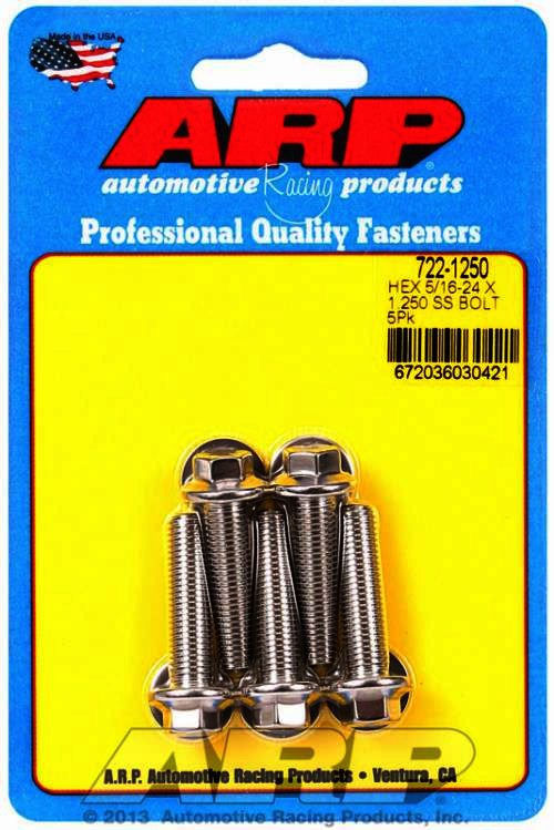 ARP 5/16-24 x 1.250 hex SS bolts - Klik om te sluiten