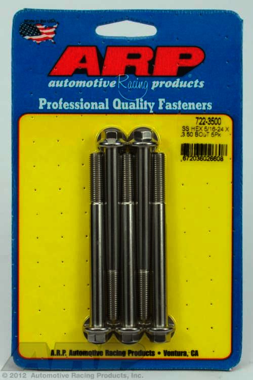 ARP 5/16-24 x 3.500 hex SS bolts - Klik om te sluiten