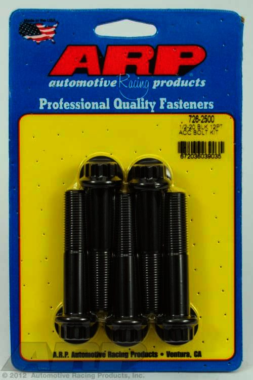 ARP 1/2-20 x 2.500 12pt black oxide bolts - Klik om te sluiten