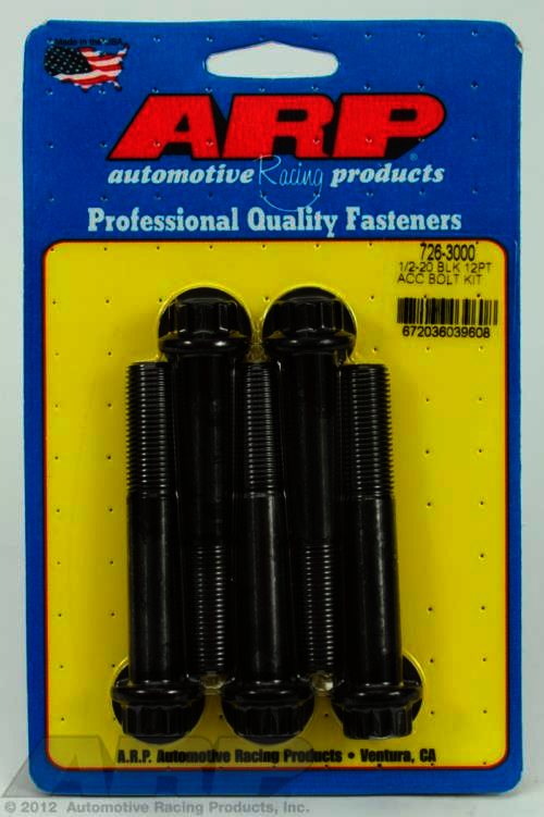 ARP 1/2-20 x 3.000 12pt black oxide bolts - Klik om te sluiten