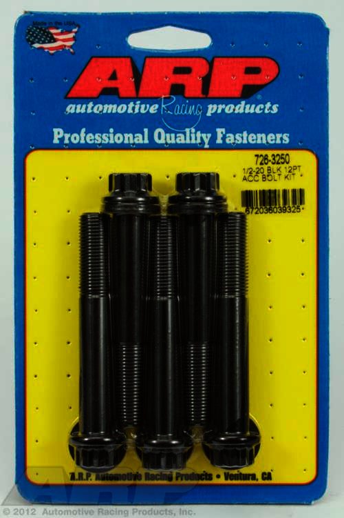 ARP 1/2-20 x 3.250 12pt black oxide bolts - Klik om te sluiten