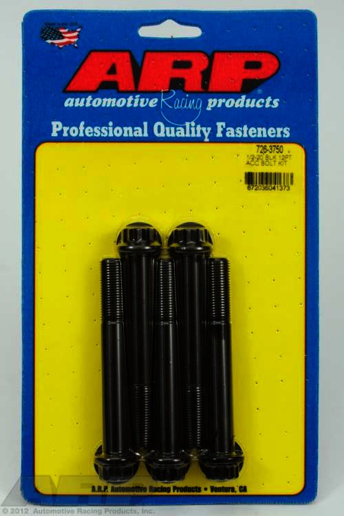 ARP 1/2-20 x 3.750 12pt black oxide bolts - Klik om te sluiten