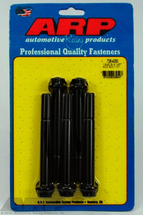 ARP 1/2-20 x 4.250 12pt black oxide bolts - Klik om te sluiten