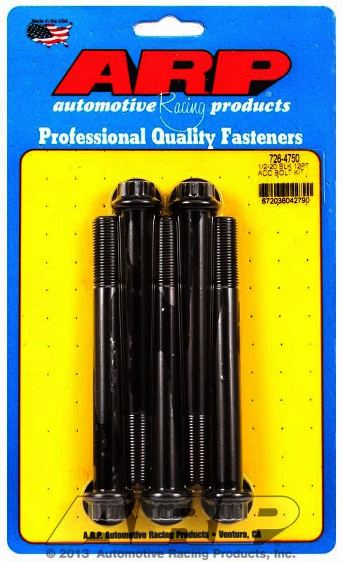 ARP 1/2-20 x 4.750 12pt black oxide bolts - Klik om te sluiten