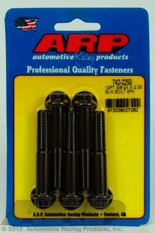 ARP 3/8-24 x 2.250 12pt black oxide bolts - Klik om te sluiten