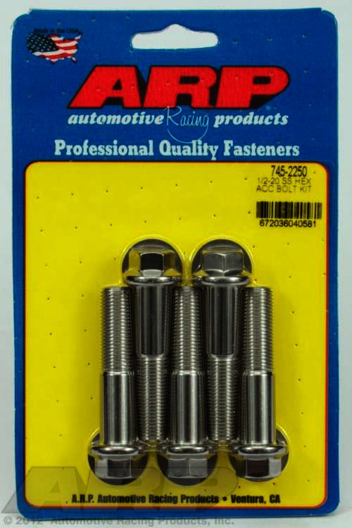 ARP 1/2-20 x 2.250 hex SS bolts - Klik om te sluiten