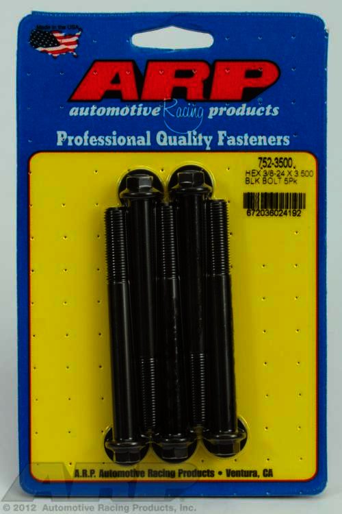 ARP 3/8-24 x 3.500 hex black oxide bolts - Klik om te sluiten