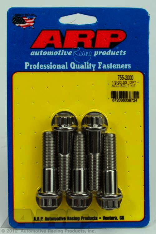 ARP 1/2-20 x 2000 12pt SS bolts - Klik om te sluiten