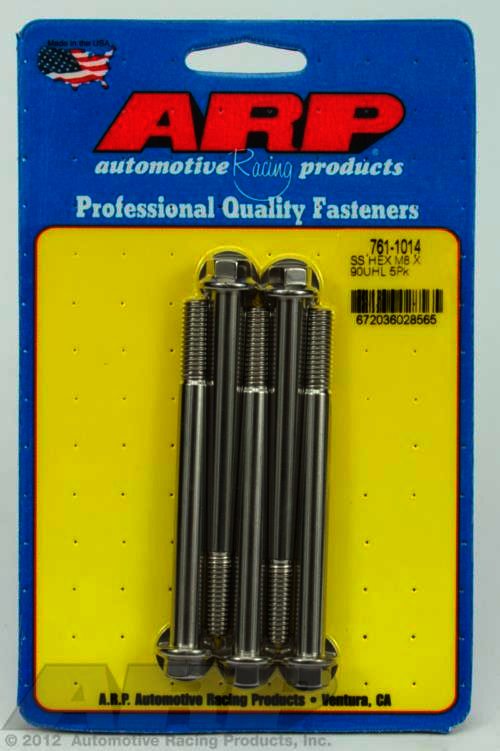 ARP M8 x 1.25 x 90 hex SS bolts - Klik om te sluiten