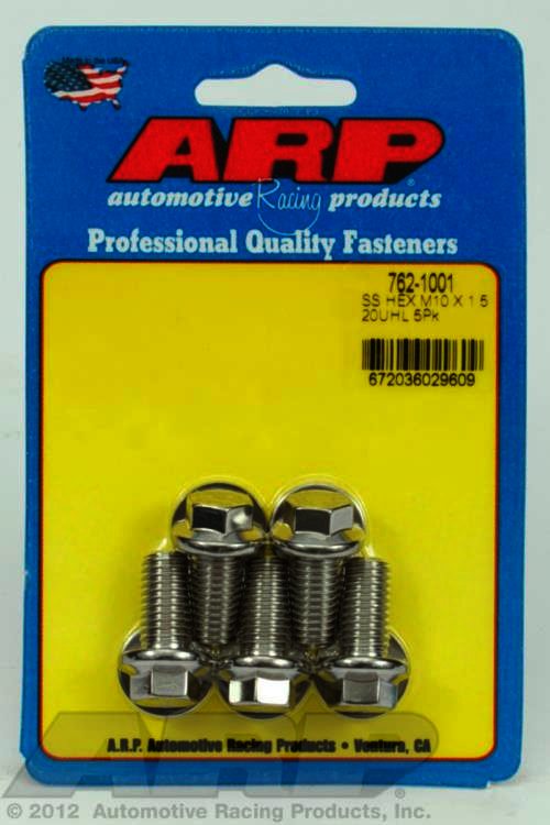 ARP M10 x 1.50 x 20 hex SS bolts - Klik om te sluiten