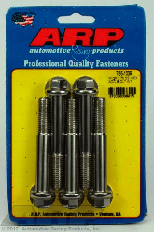 ARP M12 x 1.75 x 80 hex SS bolts - Klik om te sluiten