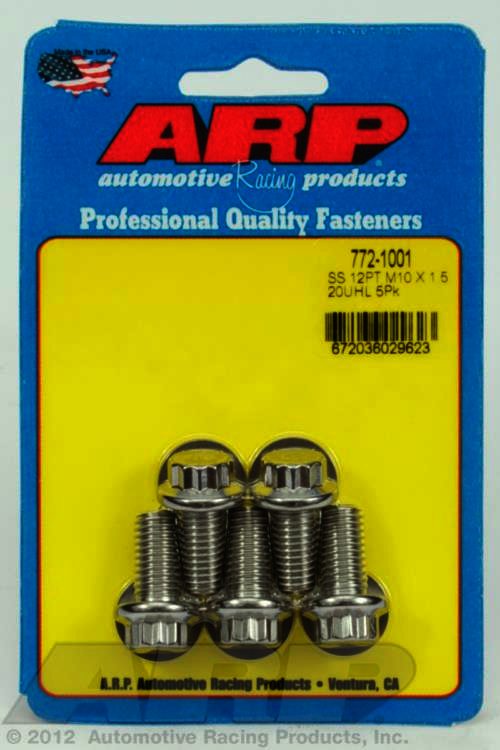 ARP M10 x 1.50 x 20 12pt SS bolts - Klik om te sluiten