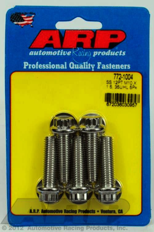 ARP M10 x 1.50 x 35 12pt SS bolts - Klik om te sluiten