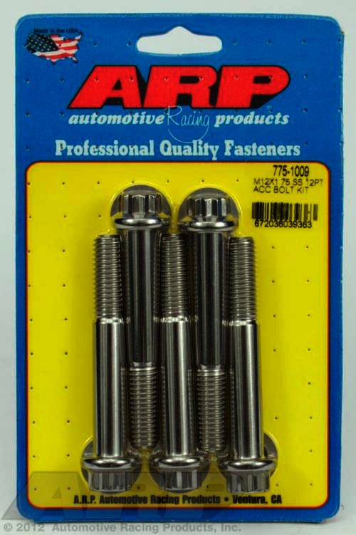 ARP M12 X 1.75 X 80 12pt SS bolts - Klik om te sluiten