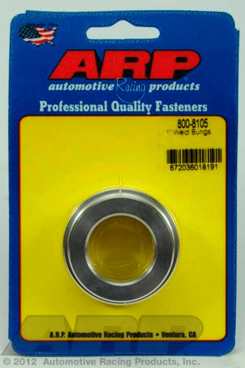 ARP 1" NPT aluminum weld bung - Klik om te sluiten