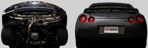 A'PEXi RS Uitlaat - Nissan GT-R - Klik om te sluiten