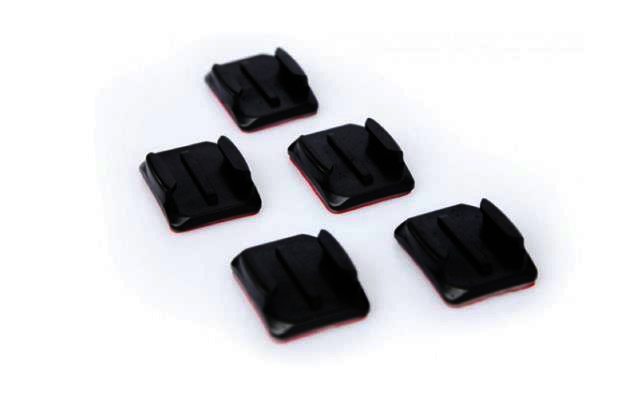 GoPro curved adhesive mount (5 pcs) - Klik om te sluiten