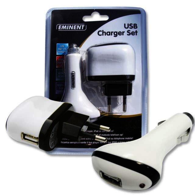 Eminent USB charger kit - Klik om te sluiten