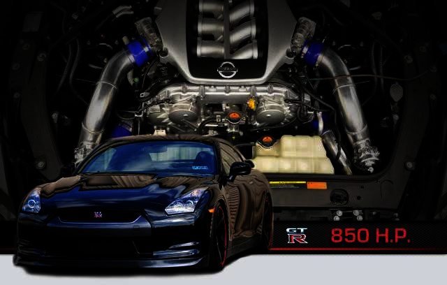 Boost Logic GTR850 Package Nissan GT-R R35 - Klik om te sluiten