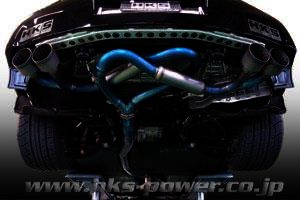 HKS Superior Spec-R Ti Muffler GTR35 (not Euro cars see note) - Klik om te sluiten