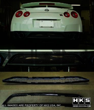 HKS Rear Bumper Finisher for R35 GTR - Klik om te sluiten