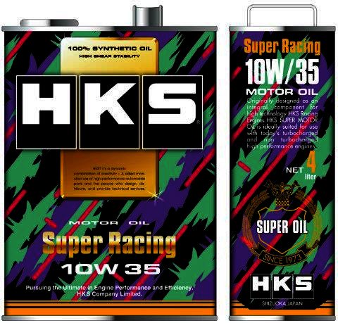 HKS Super Racing 10W-35 4L - Klik om te sluiten