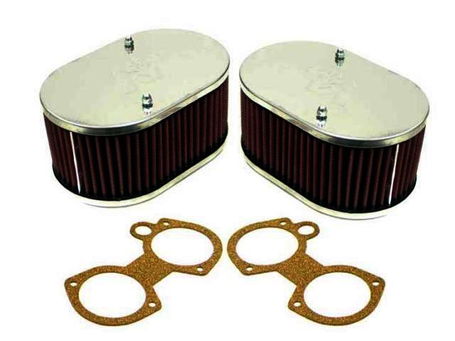 K&N Custom Racing Assembly - SD53-301 TWO FILTERS PER CAR - Klik om te sluiten