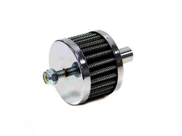 K&N Vent Filter - 1/2"OD VENT, 2"OD, 1-1/2"H STUD MOUNT - Klik om te sluiten