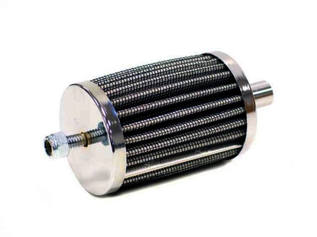 K&N Vent Filter - 1/2"VENT 2"DIA 3" H STUD MOUNT - Klik om te sluiten