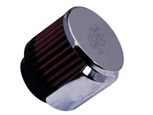 K&N Vent Filter - C/V 1-3/4"FG 3"OD 2-1/2"HW-D/S - Klik om te sluiten