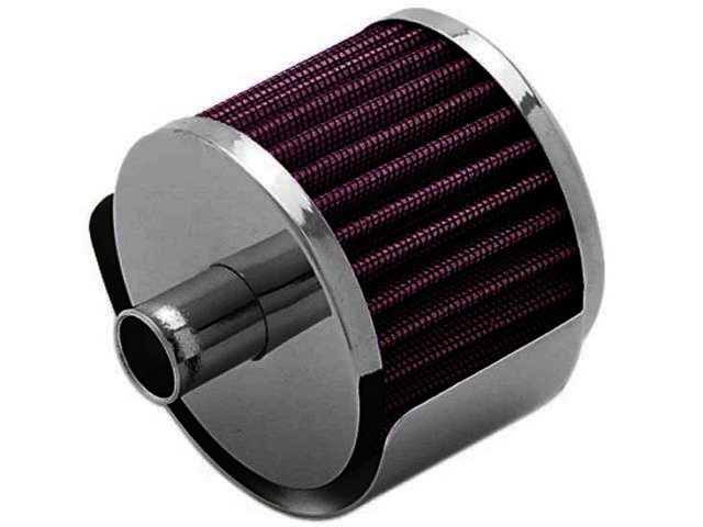 K&N Vent Filter - C/V 3/4"TUBE 3"OD 2-1/2"HW-D/S - Klik om te sluiten