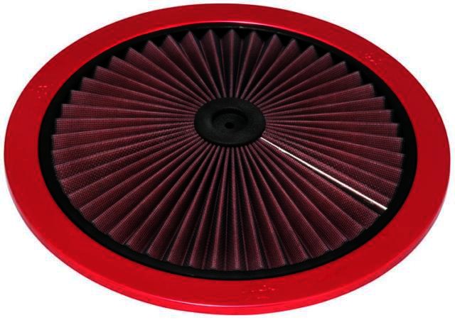 K&N X-Stream Top Filter - X-STREAM TOP 14"OD / RED - Klik om te sluiten