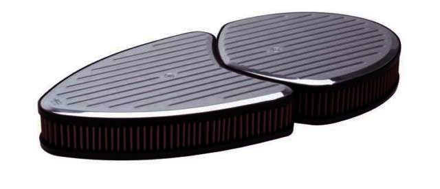 K&N Custom Assembly - DUAL QUAD AIR FILTER ASSEMBLY - Klik om te sluiten