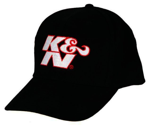 K&N Hat; Black/White - HAT; BLACK,WHITE K&N W/RED OUTLINE - Klik om te sluiten