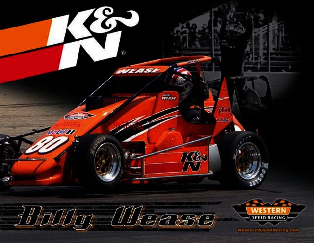 K&N Hero Card; Billy Wease 8-1/2 x 11 - HERO CARD; BILLY WEASE, - Klik om te sluiten