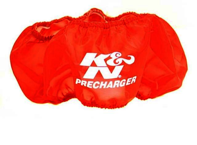 K&N Air Filter Wrap - PRECHARGER WRAP,RED.,CUSTOM - Klik om te sluiten