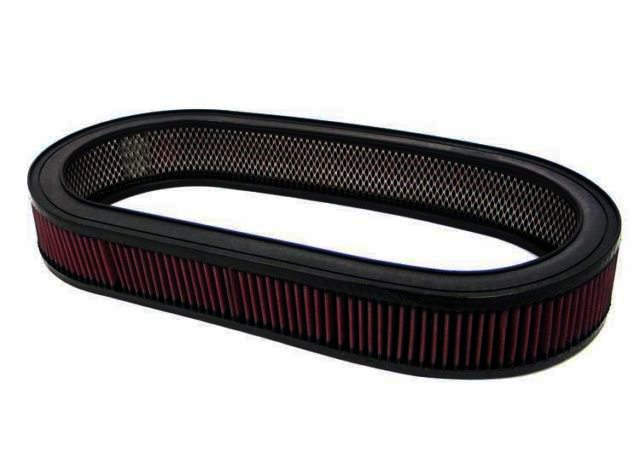 K&N Custom Air Filter - 20-13/16" X 9-1/2", 4"H, OVAL - Klik om te sluiten