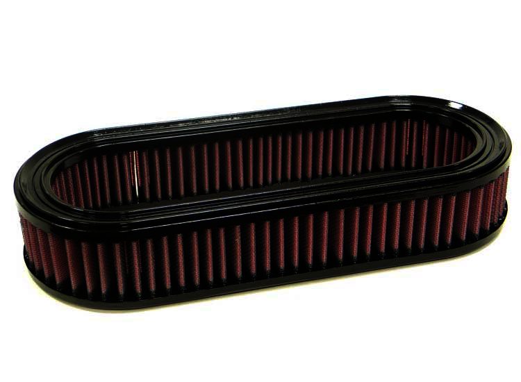 K&N Custom Air Filter - 12-5/8" X 5", 2-3/8"H OVAL - discont. - Klik om te sluiten