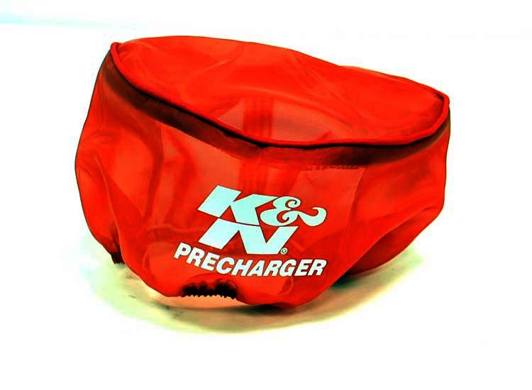 K&N Air Filter Wrap - PRECHARGER WRAP,RED.,CUSTOM - Klik om te sluiten