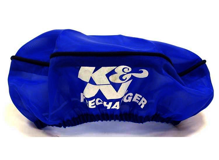 K&N Air Filter Wrap - PRECHARGER WRAP,BLU.,CUSTOM - Klik om te sluiten