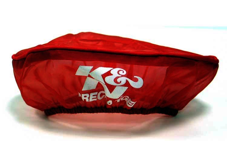 K&N Air Filter Wrap - PRECHARGER WRAP,RED.,CUSTOM - Klik om te sluiten