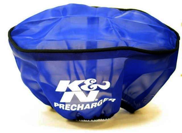 K&N Air Filter Wrap - PRECHARGER WRAP,BLU.,CUSTOM - Klik om te sluiten