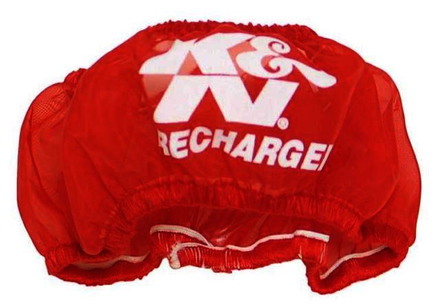 K&N Air Filter Wrap - PRECHARGER WRAP,RED.,CUSTOM - Klik om te sluiten