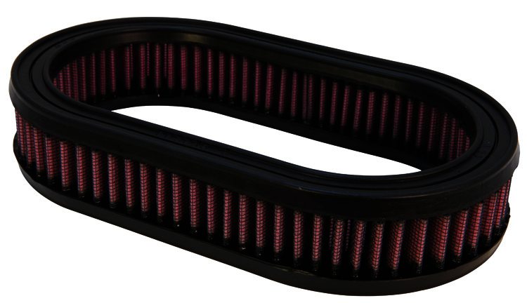 K&N Custom Air Filter - 8-7/8" X 5-1/4", 1-3/4"H,OVAL - Klik om te sluiten